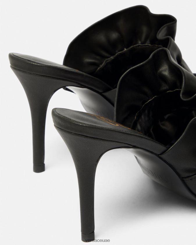 نحيف حذاء إميلي بإبزيم باروكي Versace أسود 0FVD2J2284 حذاء