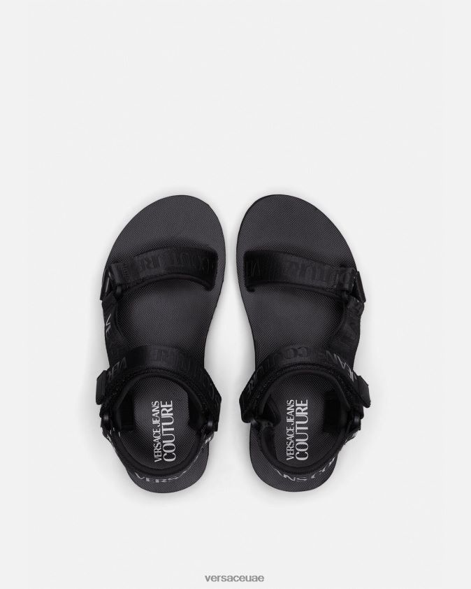 نحيف صندل ميامي Versace أسود 0FVD2J2297 حذاء