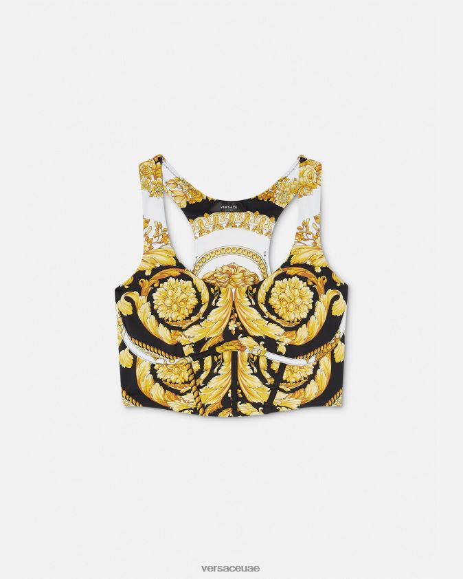 نحيف حمالة صدر رياضية من باروكو Versace مطبعة 0FVD2J229 ملابس