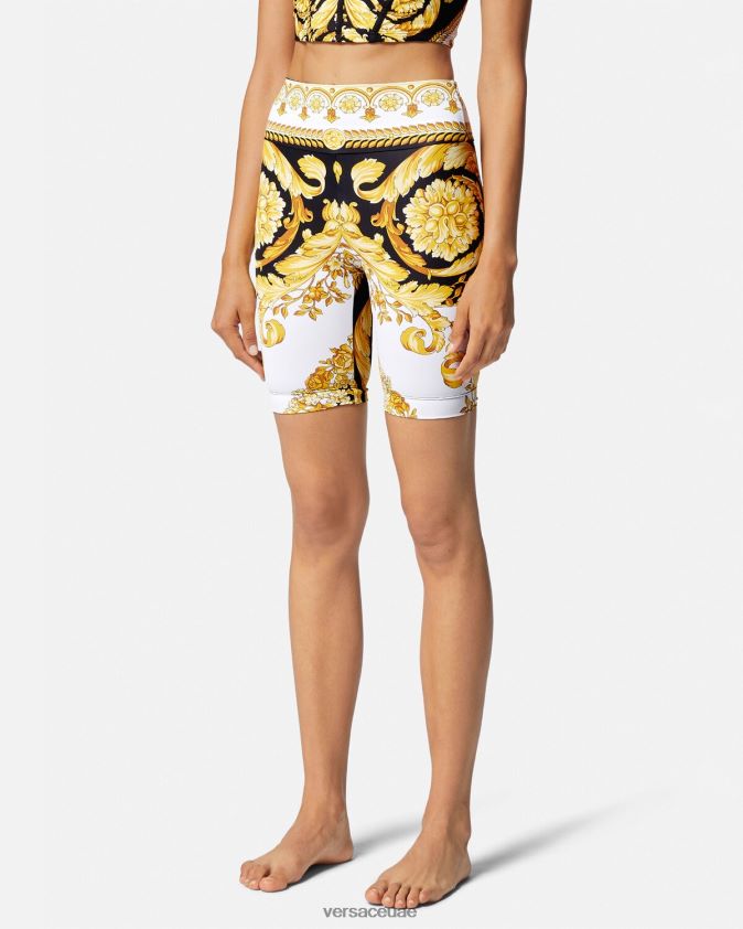 نحيف شورت دراجة باروكو جيم Versace مطبعة 0FVD2J230 ملابس