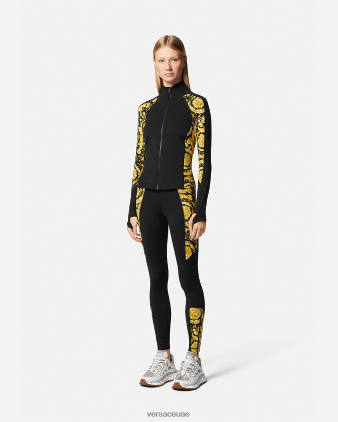 نحيف سترة رياضية باروكو Versace أسود 0FVD2J231 ملابس