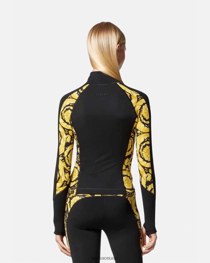 نحيف سترة رياضية باروكو Versace أسود 0FVD2J231 ملابس