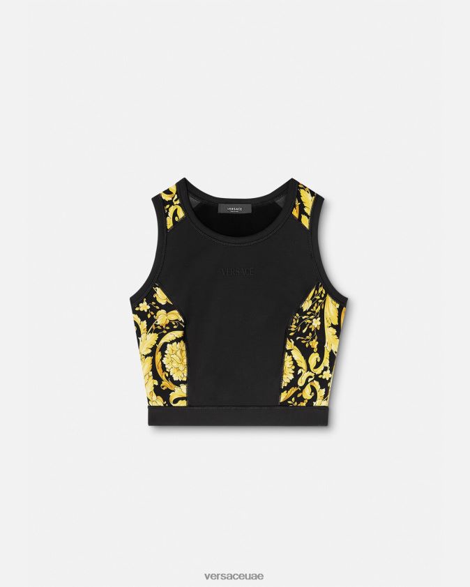 نحيف حمالة صدر رياضية من باروكو Versace أسود 0FVD2J232 ملابس