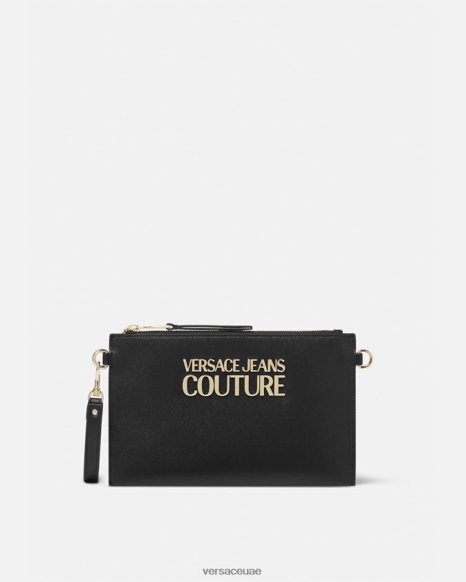 نحيف حقيبة بقفل الشعار Versace أسود 0FVD2J2321 مُكَمِّلات