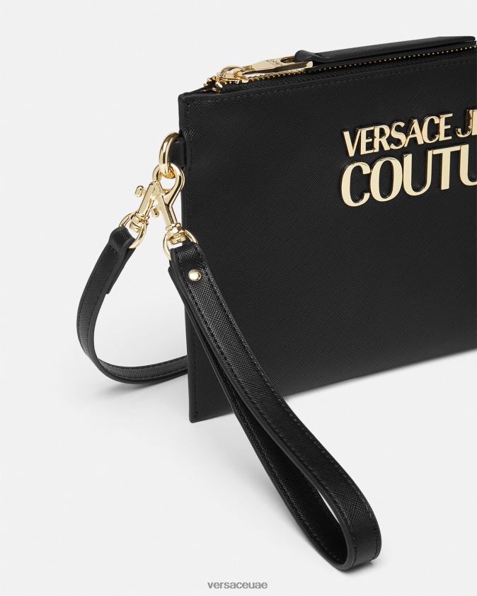 نحيف حقيبة بقفل الشعار Versace أسود 0FVD2J2321 مُكَمِّلات
