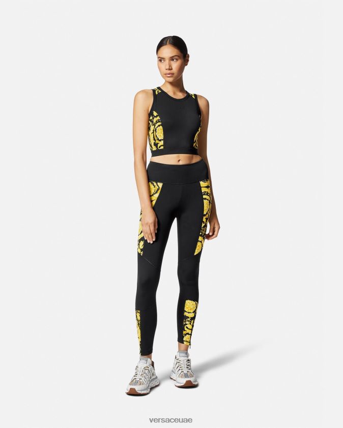 نحيف حمالة صدر رياضية من باروكو Versace أسود 0FVD2J232 ملابس