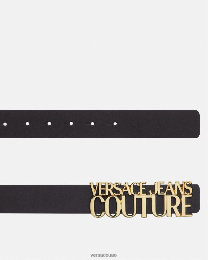 نحيف حزام الشعار Versace أسود 0FVD2J2330 مُكَمِّلات