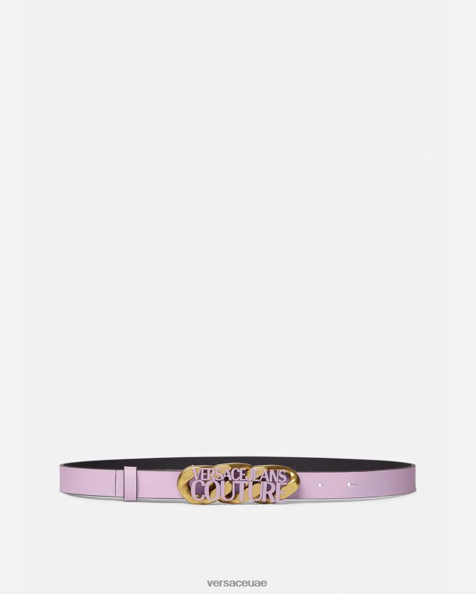 نحيف حزام بسلسلة وشعار Versace أرجواني 0FVD2J2354 مُكَمِّلات