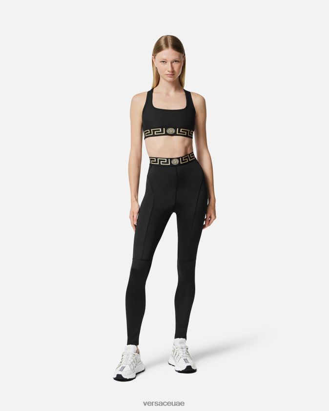 نحيف طماق اليونانية Versace أسود 0FVD2J235 ملابس