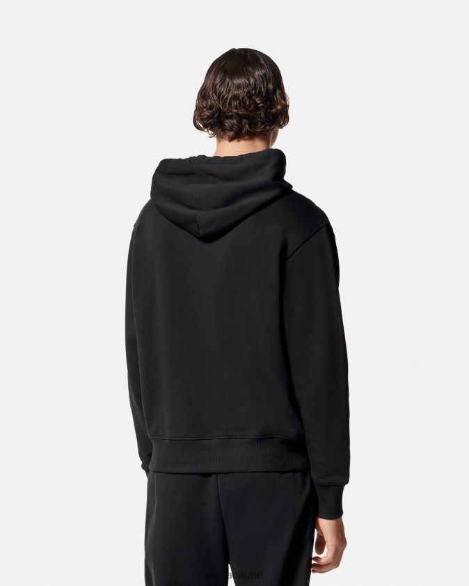 رجال هوديي الشعار Versace الذهب الأسود 0FVD2J2362 ملابس