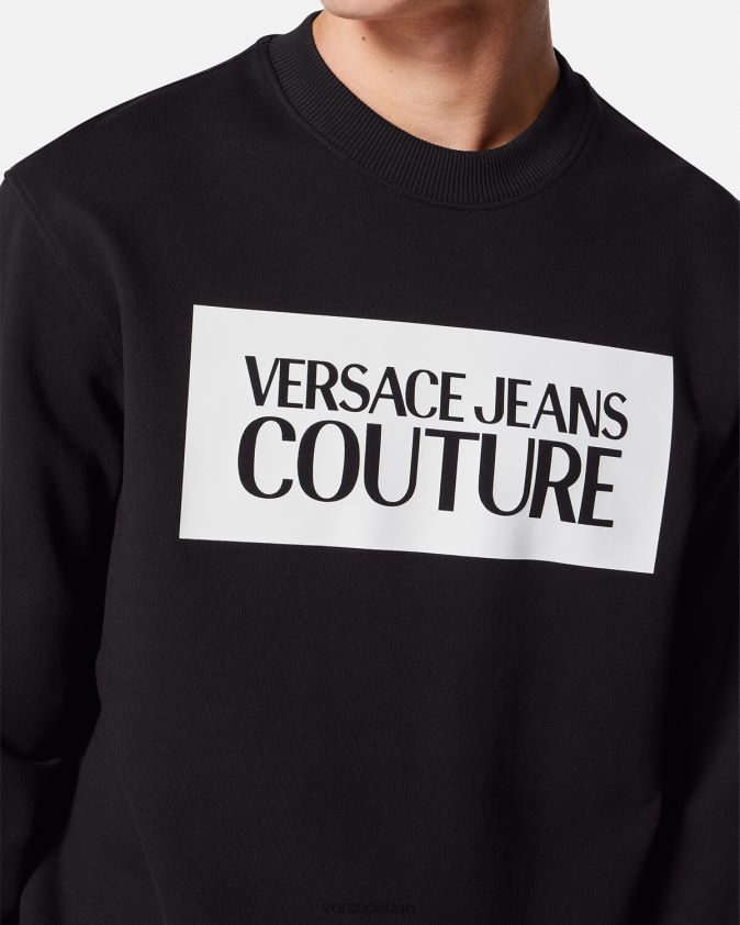رجال سترة شعار Versace أسود 0FVD2J2377 ملابس