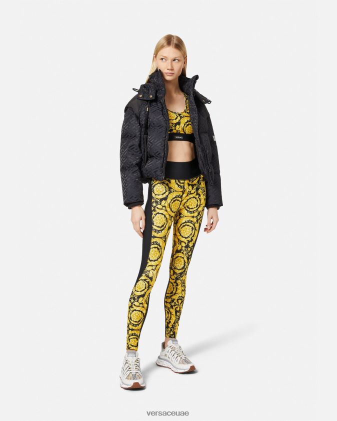 نحيف حمالة صدر رياضية باروكو Versace أسود 0FVD2J240 ملابس