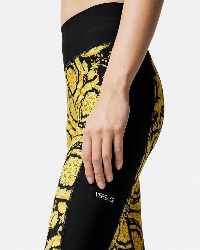 نحيف طماق الباروك Versace أسود 0FVD2J241 ملابس