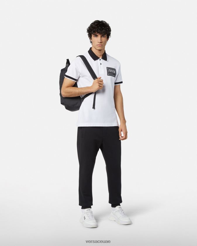 رجال بنطال رياضي بشعار Versace الذهب الأسود 0FVD2J2437 ملابس