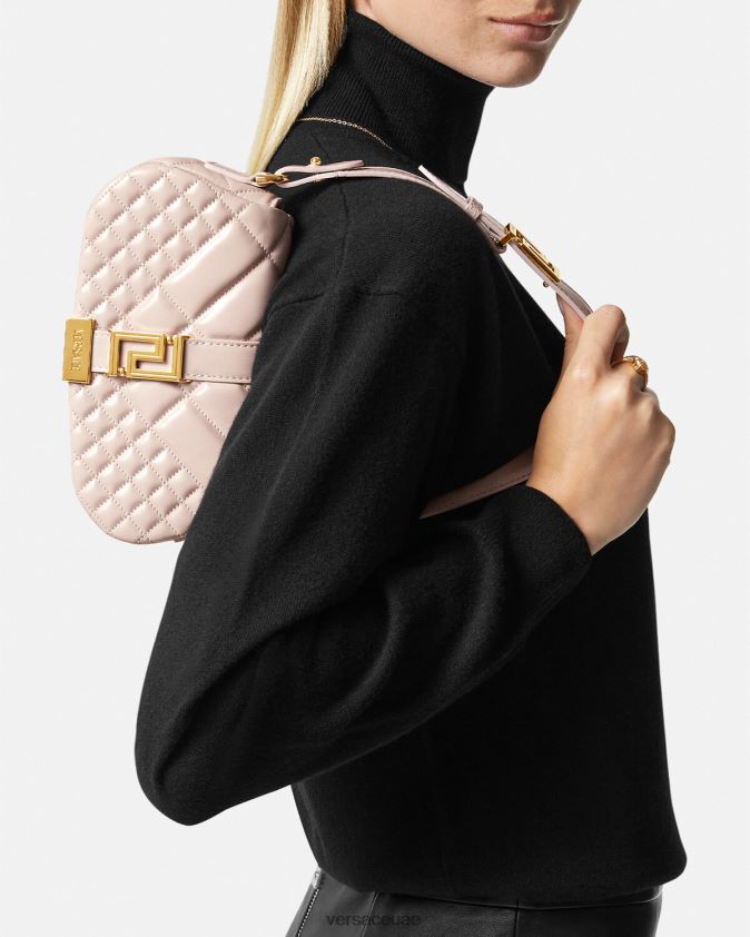 نحيف حقيبة كتف صغيرة من جريكا جوديس Versace وردي فاتح 0FVD2J243 أكياس