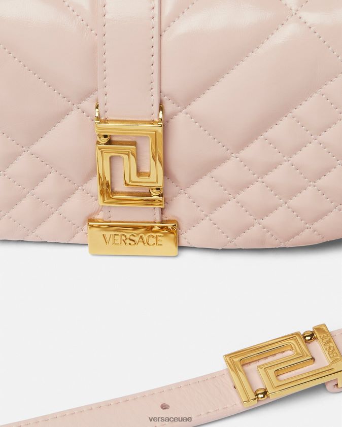 نحيف حقيبة كتف صغيرة من جريكا جوديس Versace وردي فاتح 0FVD2J243 أكياس