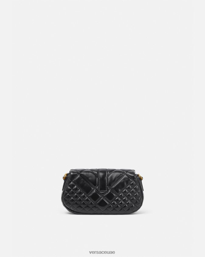 نحيف حقيبة كتف صغيرة من جريكا جوديس Versace أسود 0FVD2J244 أكياس