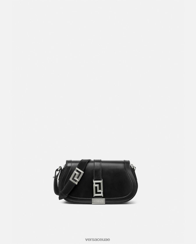نحيف حقيبة كتف صغيرة من جريكا جوديس Versace أسود 0FVD2J247 أكياس