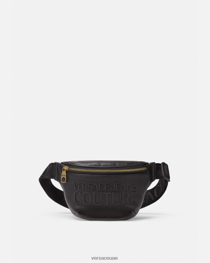 رجال حقيبة وسط بشعار الماركة Versace أسود 0FVD2J2471 أكياس