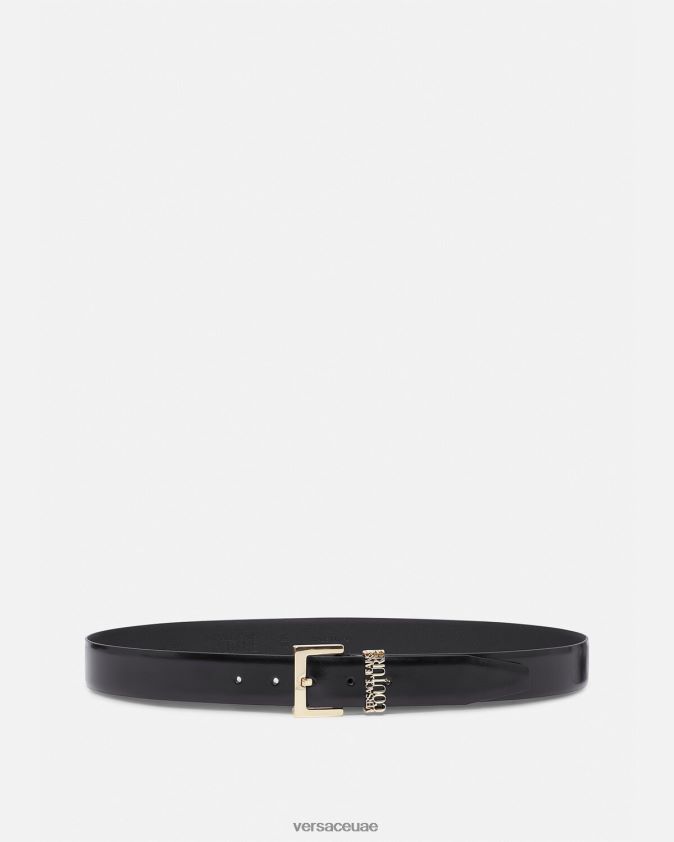 رجال حزام الشعار Versace الذهب الأسود 0FVD2J2479 مُكَمِّلات