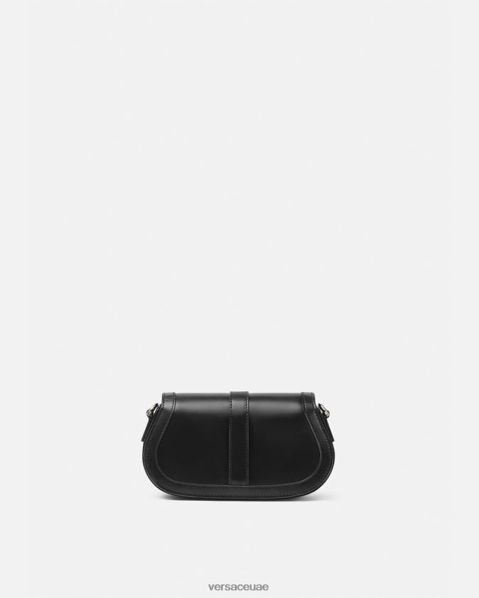 نحيف حقيبة كتف صغيرة من جريكا جوديس Versace أسود 0FVD2J247 أكياس