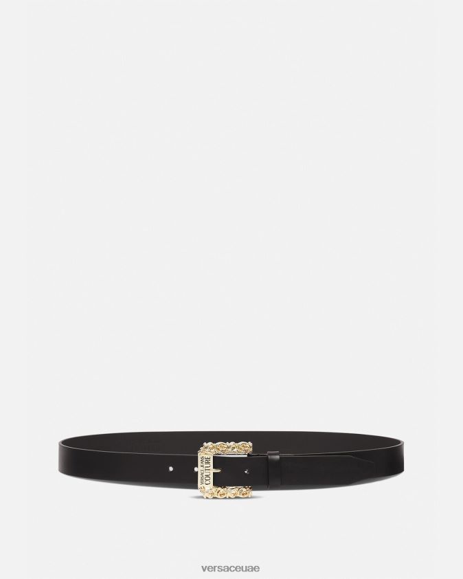 رجال حزام رقيق الباروك Versace أسود 0FVD2J2481 مُكَمِّلات