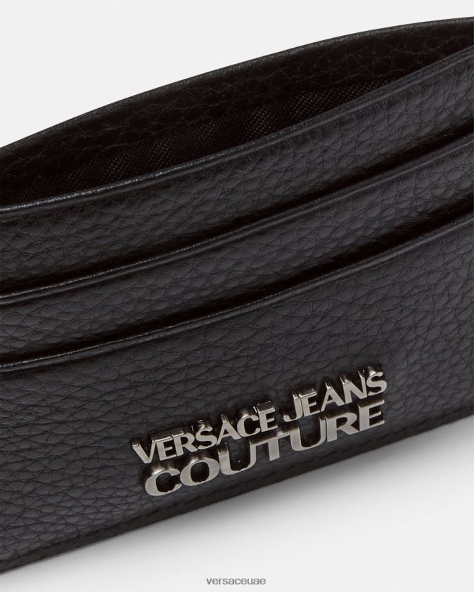 رجال حامل بطاقة الشعار Versace أسود 0FVD2J2488 مُكَمِّلات