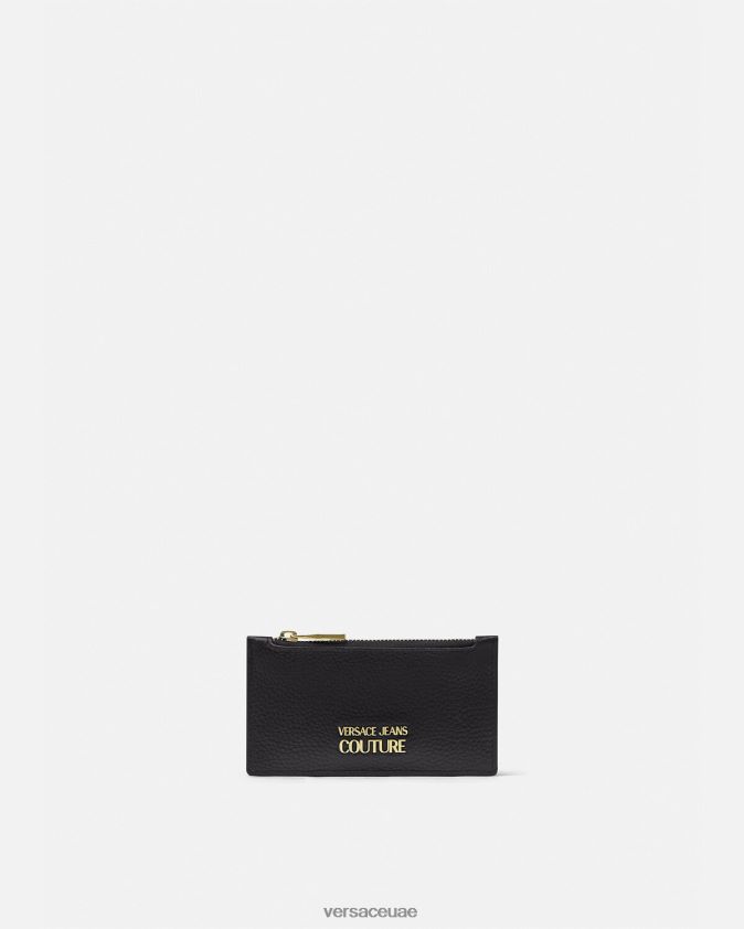رجال حامل بطاقة الشعار Versace أسود 0FVD2J2489 مُكَمِّلات