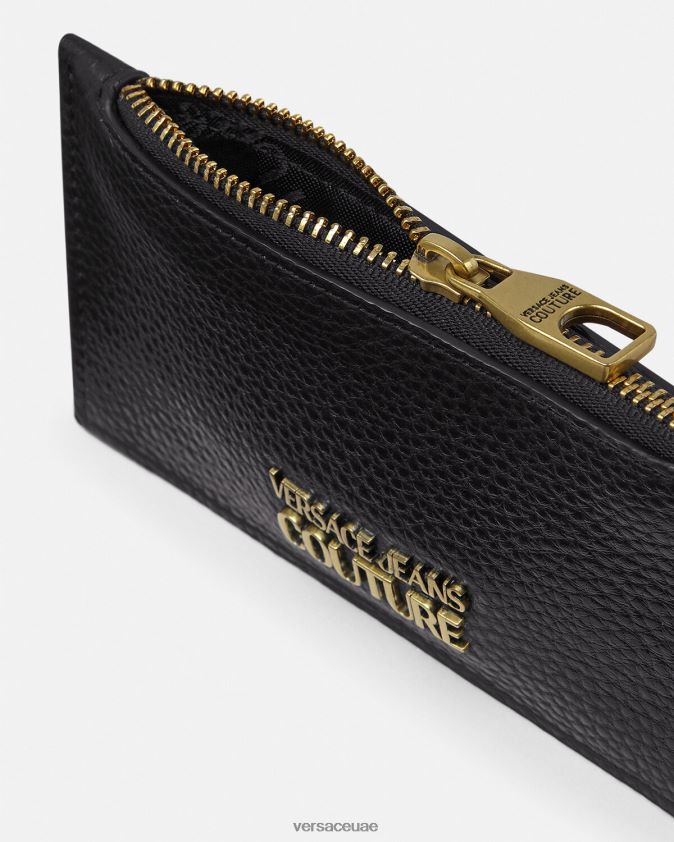 رجال حامل بطاقة الشعار Versace أسود 0FVD2J2489 مُكَمِّلات