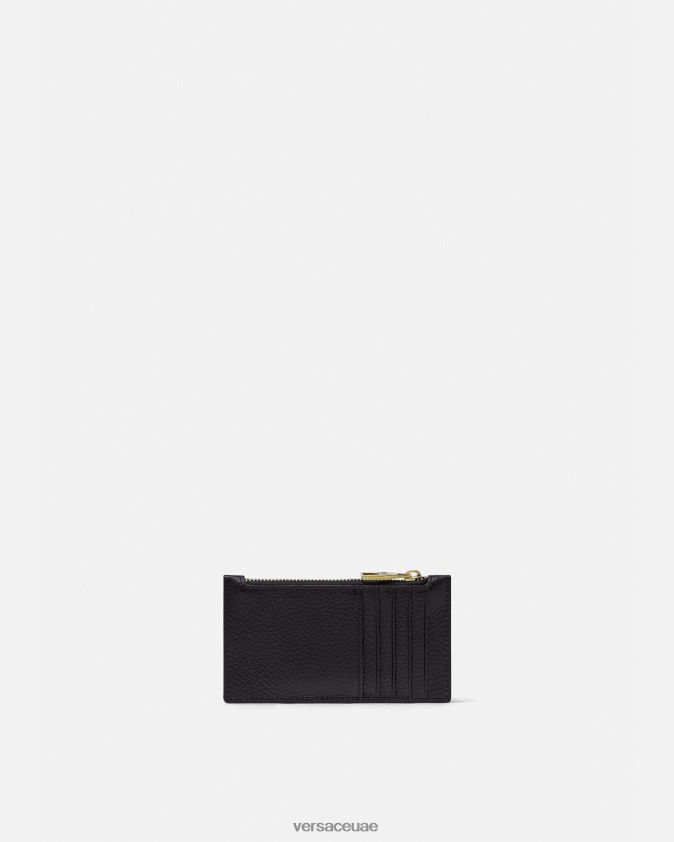 رجال حامل بطاقة الشعار Versace أسود 0FVD2J2489 مُكَمِّلات