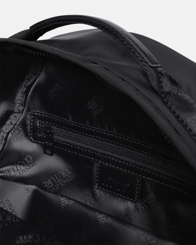 رجال حقيبة ظهر بشعار الماركة Versace أسود 0FVD2J2490 مُكَمِّلات