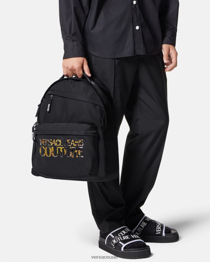 رجال حقيبة ظهر بشعار الماركة Versace متعدد الألوان 0FVD2J2491 مُكَمِّلات