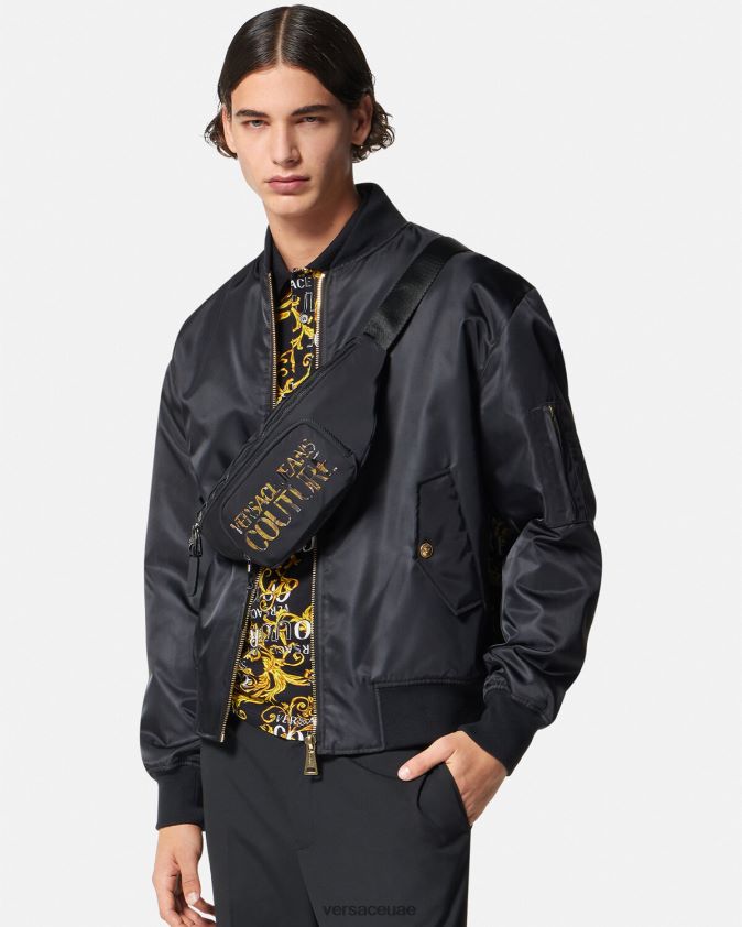 رجال حقيبة وسط بشعار الماركة Versace متعدد الألوان 0FVD2J2493 أكياس