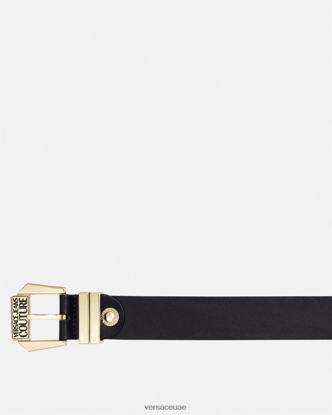 رجال حزام الشعار Versace الذهب الأسود 0FVD2J2499 مُكَمِّلات