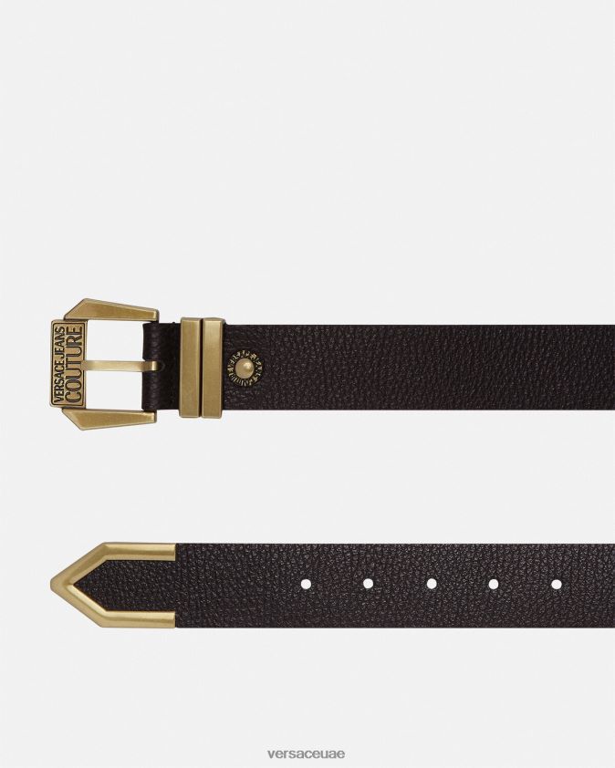 رجال حزام الشعار Versace الذهب الأسود 0FVD2J2500 مُكَمِّلات