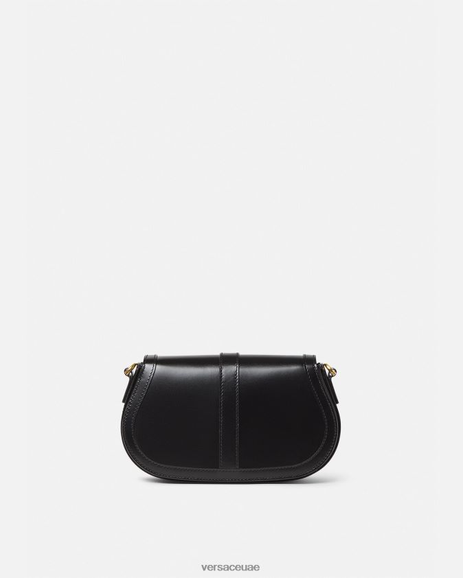 نحيف حقيبة كتف يونانية آلهة Versace أسود 0FVD2J251 أكياس