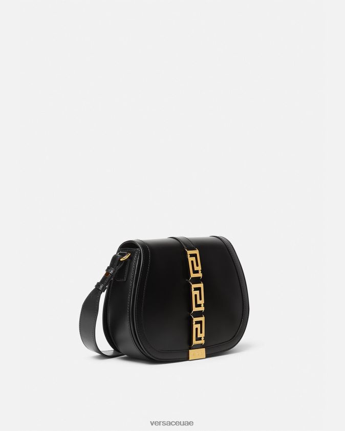 نحيف حقيبة كتف يونانية كبيرة Versace أسود 0FVD2J254 أكياس