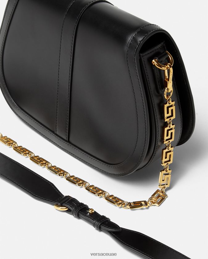 نحيف حقيبة كتف يونانية كبيرة Versace أسود 0FVD2J254 أكياس