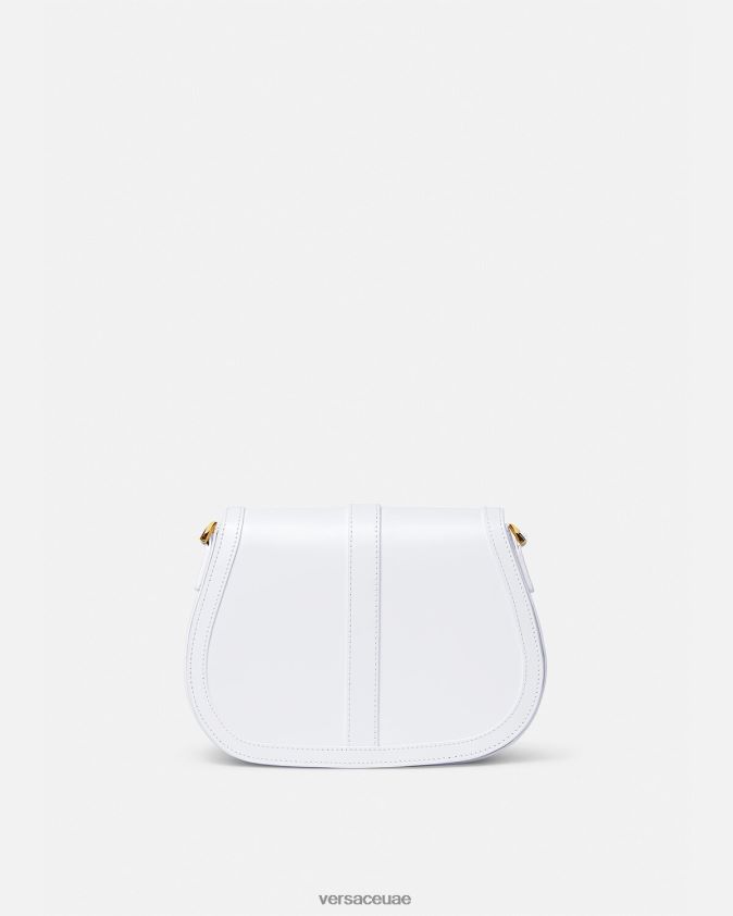 نحيف حقيبة كتف يونانية كبيرة Versace أبيض 0FVD2J255 أكياس