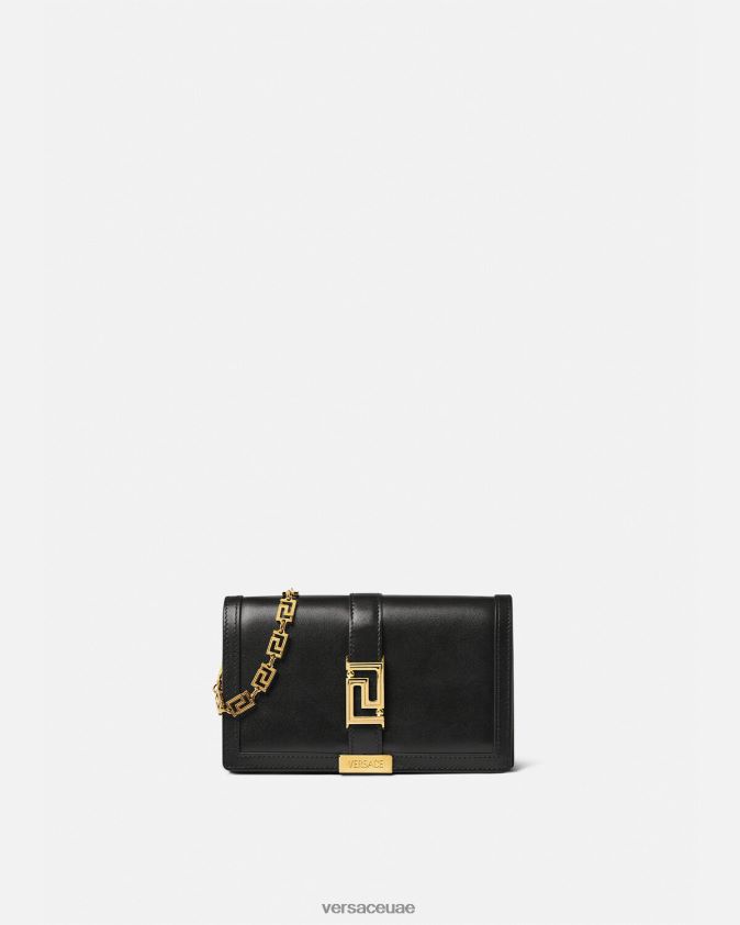 نحيف حقيبة صغيرة يونانية آلهة Versace أسود 0FVD2J256 أكياس