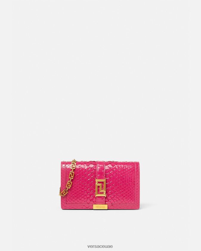 نحيف حقيبة صغيرة من الآلهة اليونانية بيثون Versace لون القرنفل 0FVD2J258 أكياس