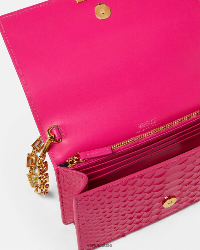 نحيف حقيبة صغيرة من الآلهة اليونانية بيثون Versace لون القرنفل 0FVD2J258 أكياس