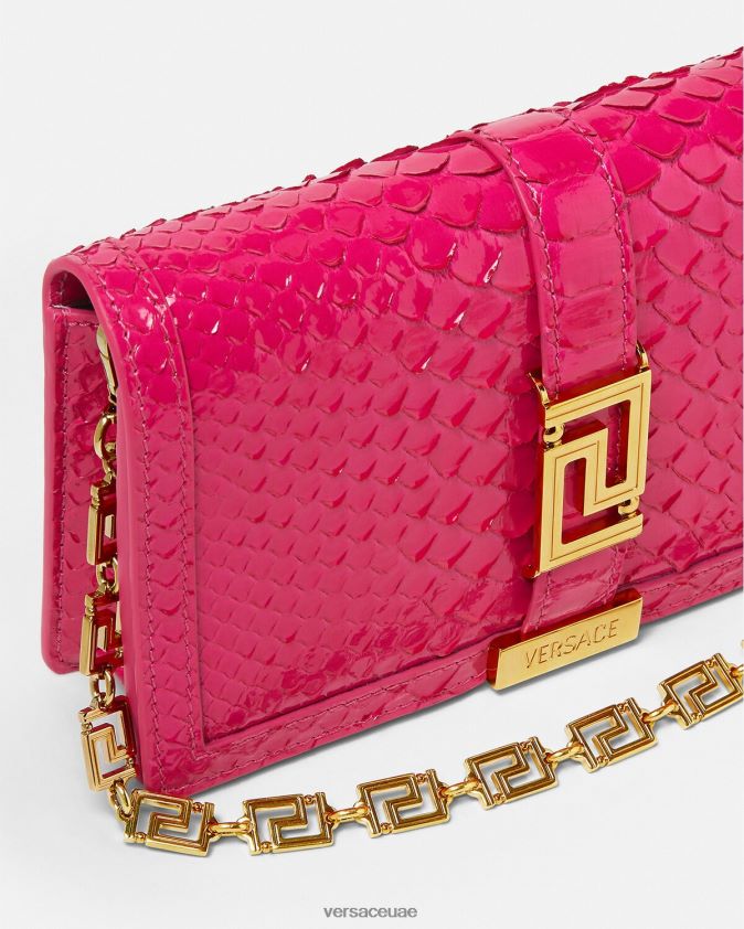 نحيف حقيبة صغيرة من الآلهة اليونانية بيثون Versace لون القرنفل 0FVD2J258 أكياس