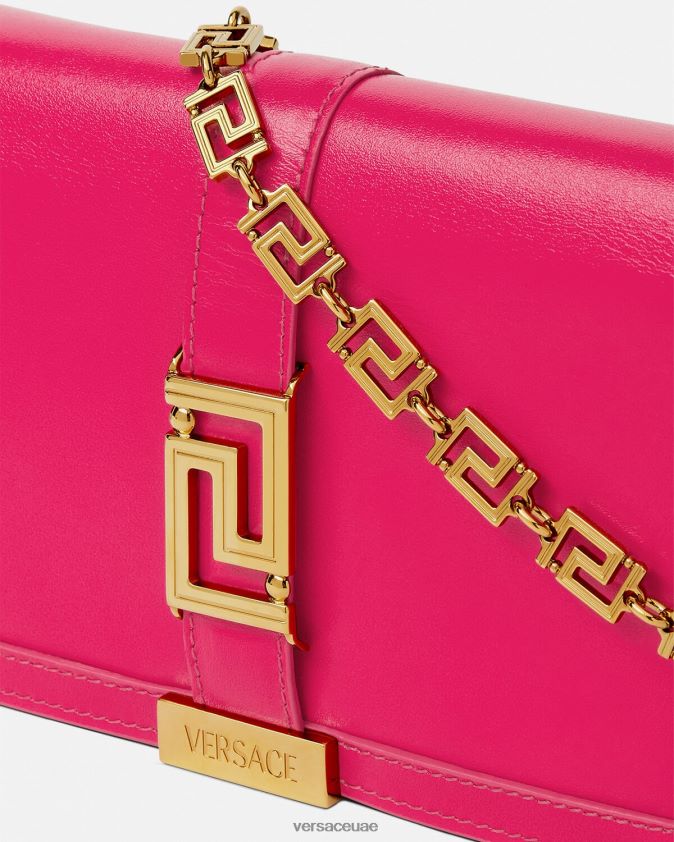 نحيف حقيبة صغيرة يونانية آلهة Versace لون القرنفل 0FVD2J259 أكياس