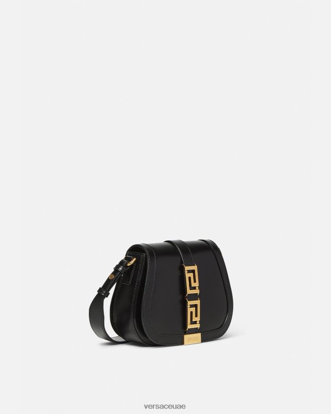 نحيف حقيبة كتف صغيرة من جريكا جوديس Versace أسود 0FVD2J260 أكياس