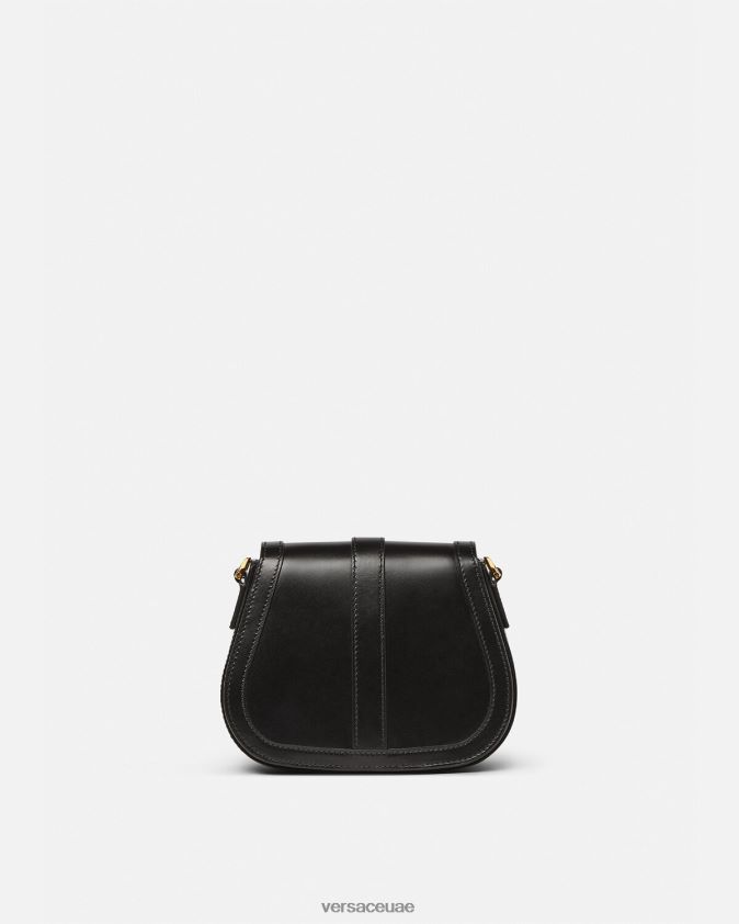 نحيف حقيبة كتف صغيرة من جريكا جوديس Versace أسود 0FVD2J260 أكياس