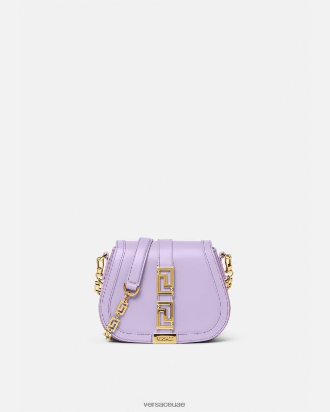 نحيف حقيبة كتف صغيرة من جريكا جوديس Versace أرجواني 0FVD2J263 أكياس