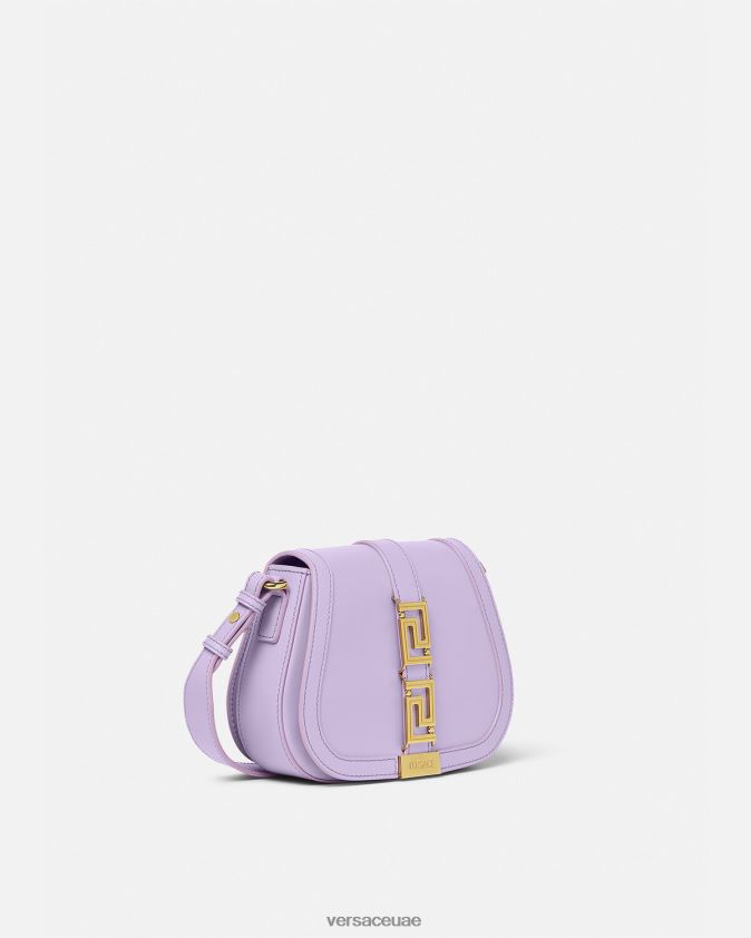 نحيف حقيبة كتف صغيرة من جريكا جوديس Versace أرجواني 0FVD2J263 أكياس