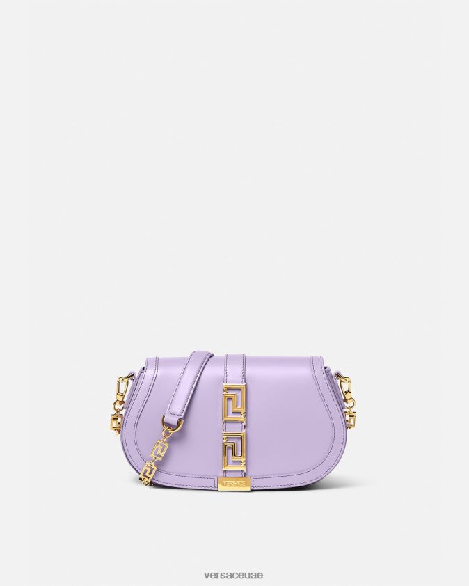 نحيف حقيبة كتف يونانية آلهة Versace أرجواني 0FVD2J265 أكياس
