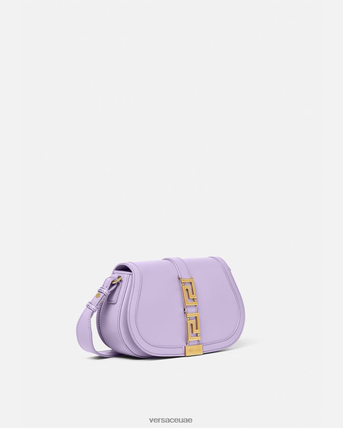 نحيف حقيبة كتف يونانية آلهة Versace أرجواني 0FVD2J265 أكياس